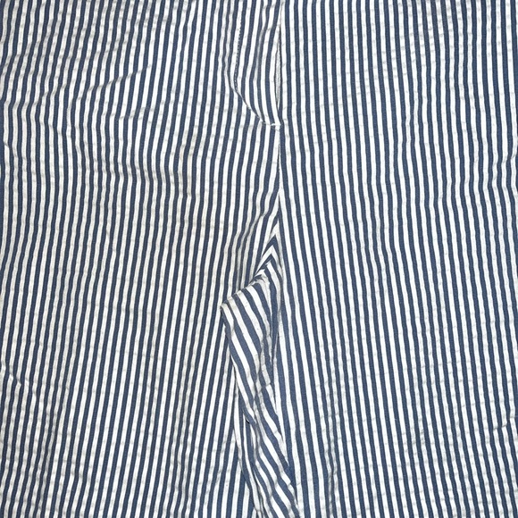 Blue & White Stripped Slacks - Picture 3 of 3
